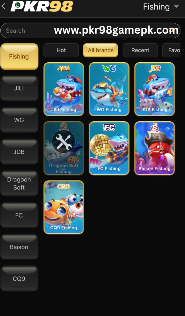fish games in pkr 98
